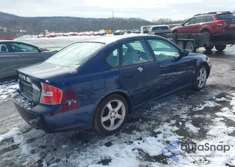 2006 Subaru Legacy 2.5I z USA, uszkodzony, nr VIN 4S3BL626367215893